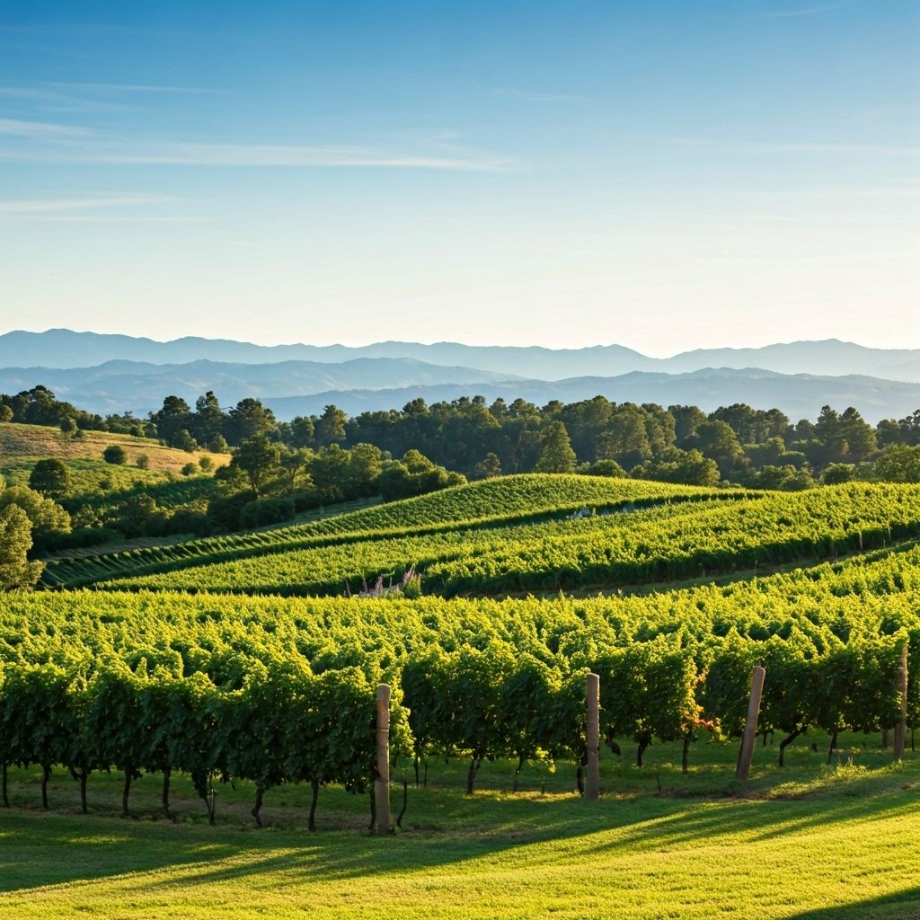 Beautiful landscape for wedding